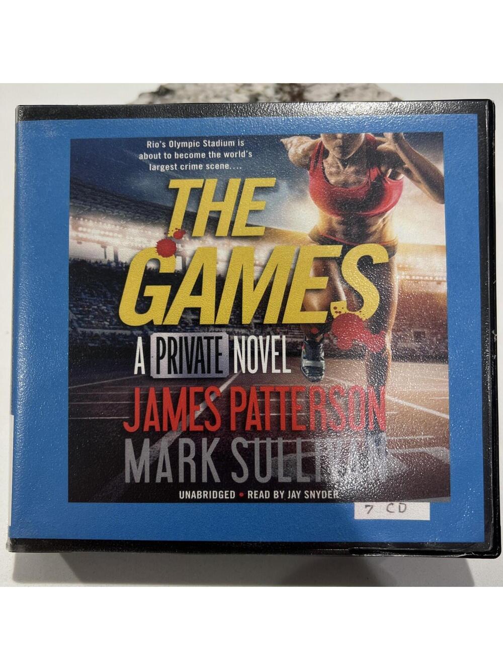 The Games A Private Novel by James Patterson & Mark Sullivan Audiobook 7 CDs